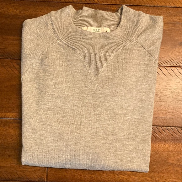 🦋H&M L.O.G.G. grey long-sleeve top - Picture 4 of 4